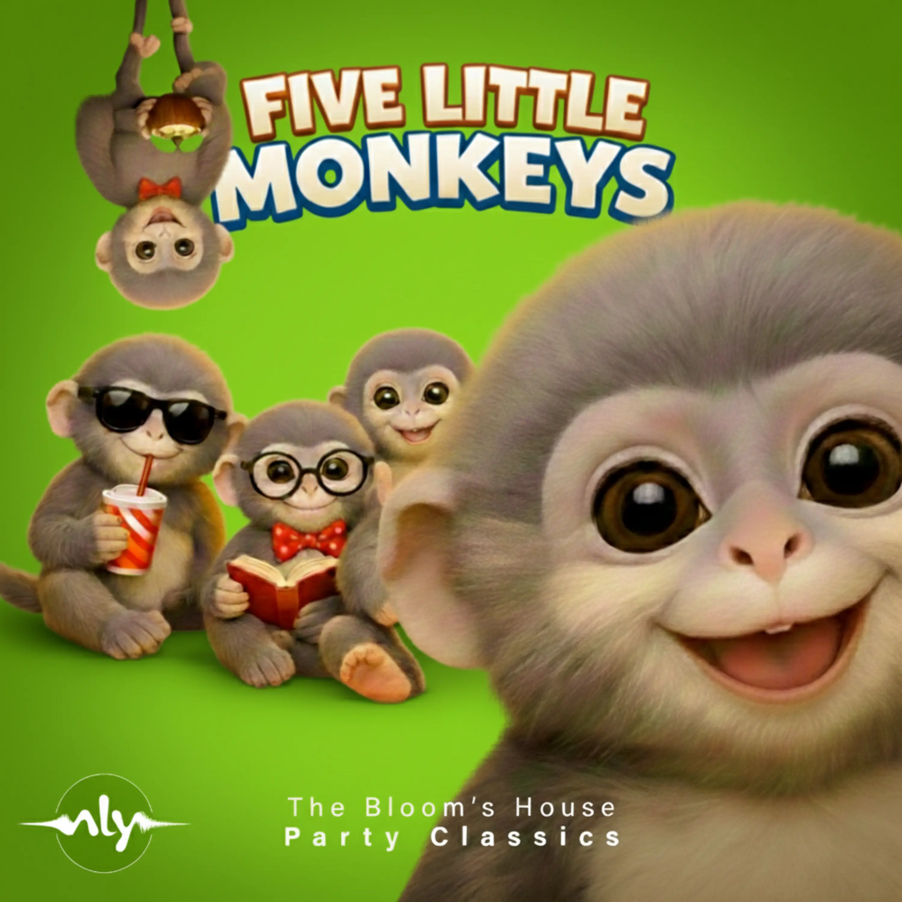 Five Little Monkeys (Jungle Party) cover